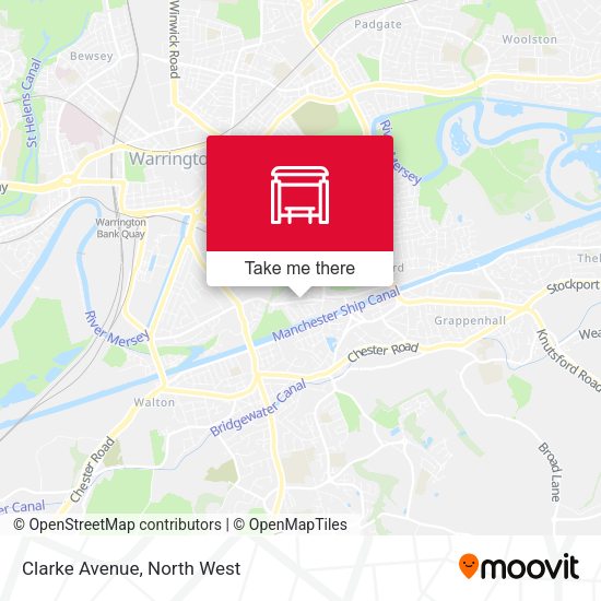 Clarke Avenue map