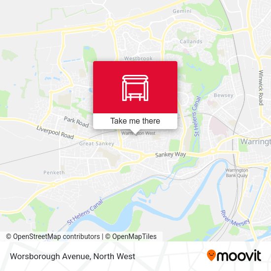 Worsborough Avenue map