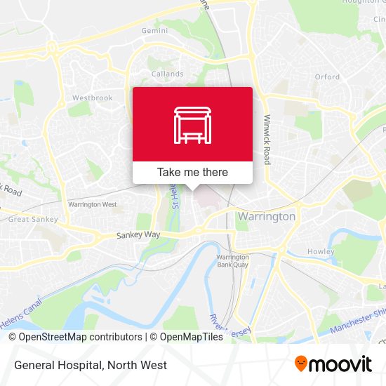 General Hospital map