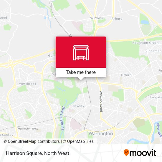 Harrison Square map