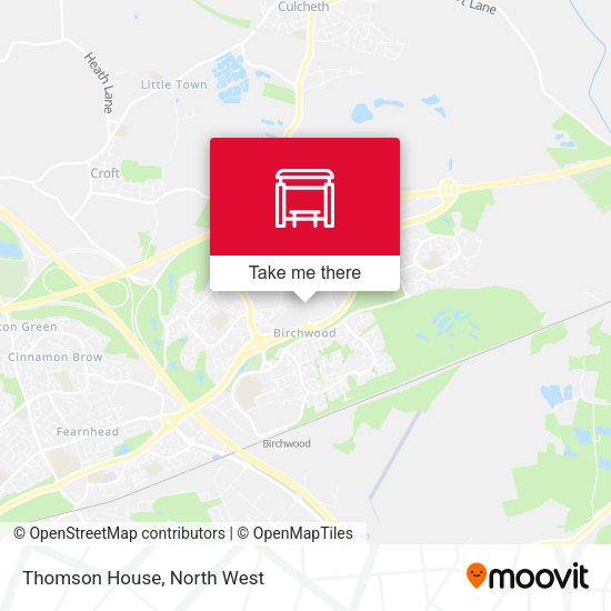 Thomson House map