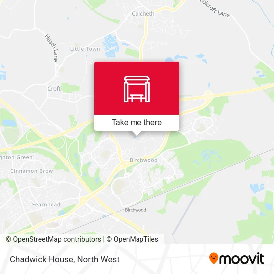 Chadwick House map