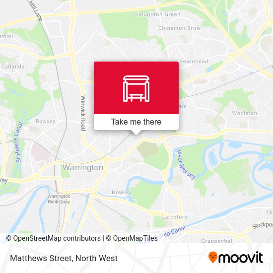 Matthews Street map