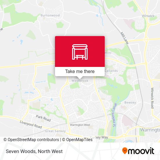 Seven Woods map