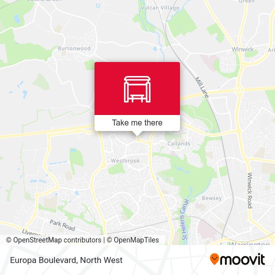 Europa Boulevard map