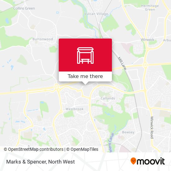 Marks & Spencer map