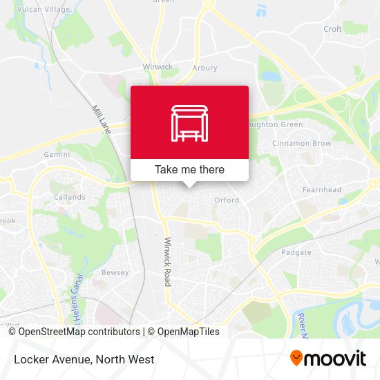 Locker Avenue map