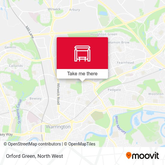 Orford Green map