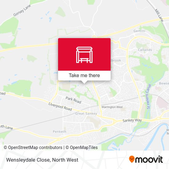Wensleydale Close map