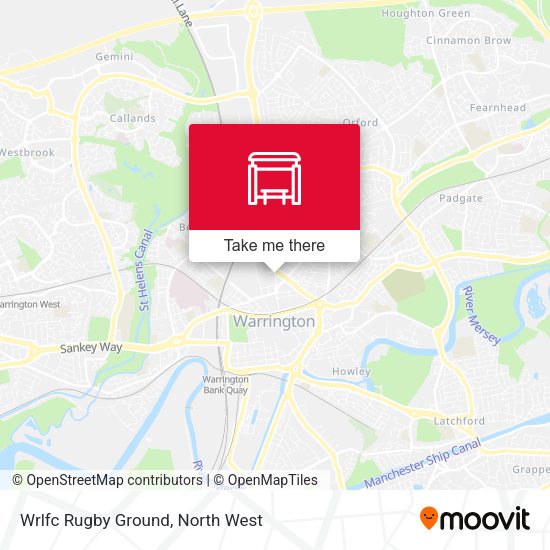 Wrlfc Rugby Ground map