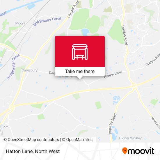 Hatton Lane map