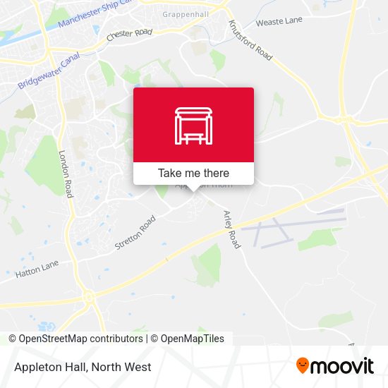 Appleton Hall map