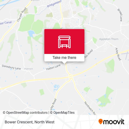 Bower Crescent map
