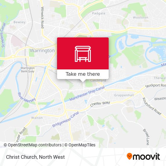 Christ Church map