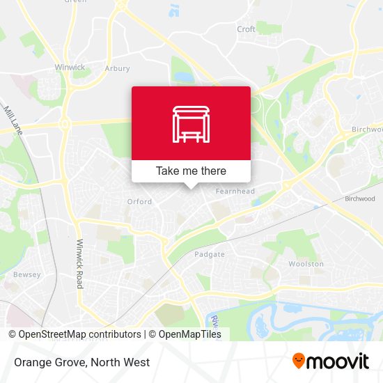 Orange Grove map