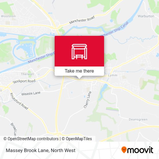 Massey Brook Lane map