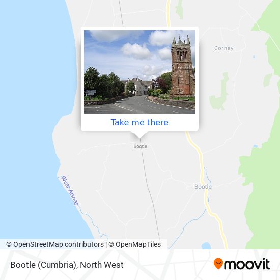 Bootle (Cumbria) map