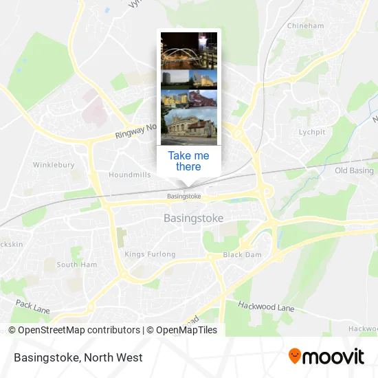 Basingstoke map