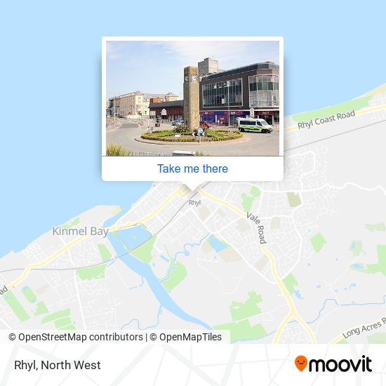 Rhyl map