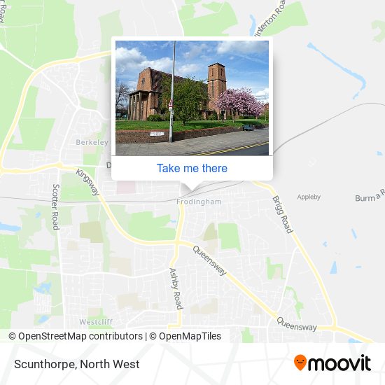 Scunthorpe map