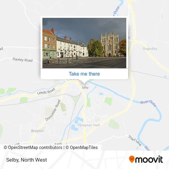 Selby map