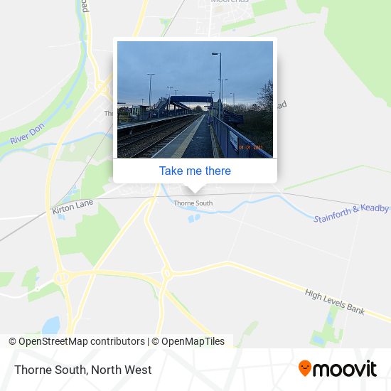Thorne South map
