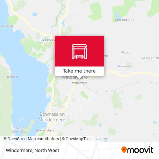 Windermere map