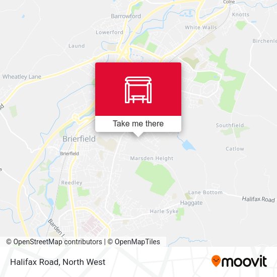 Halifax Road map