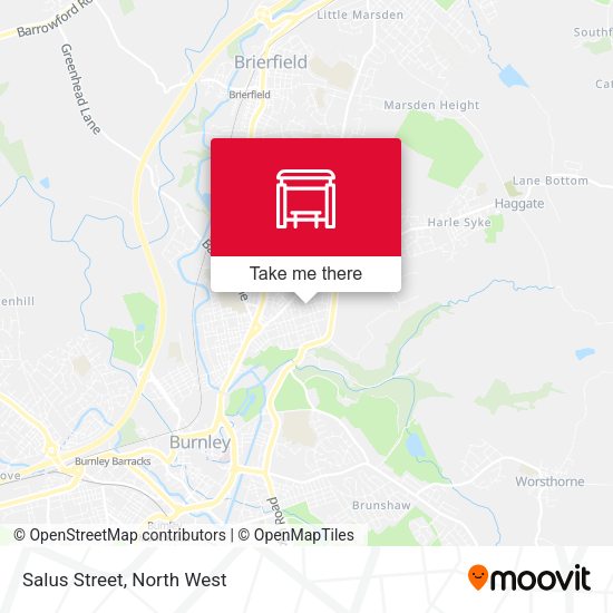 Salus Street map