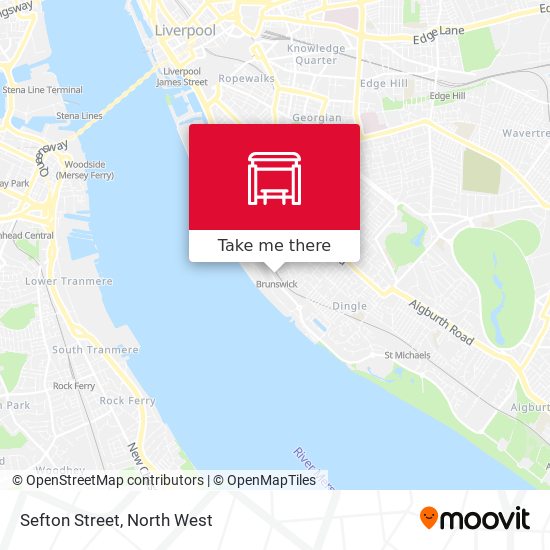 Sefton Street map