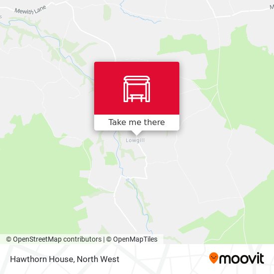 Hawthorn House map