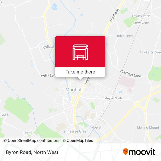 Byron Road map