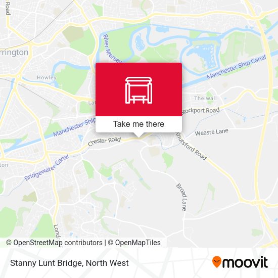 Stanny Lunt Bridge map