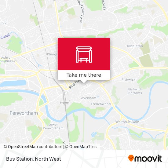 Bus Station map