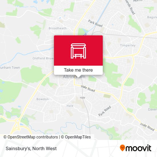 Sainsbury's map