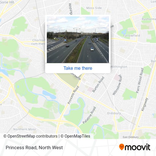 Princess Road map
