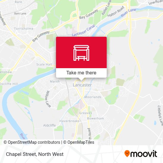 Chapel Street map