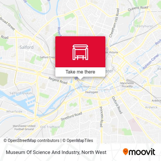 Museum Of Science And Industry map