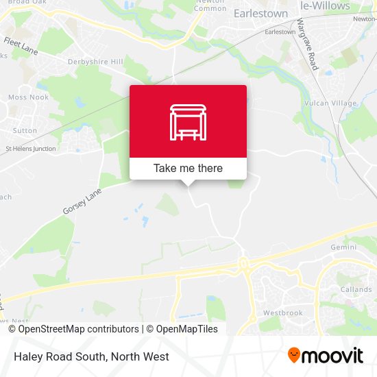 Haley Road South map