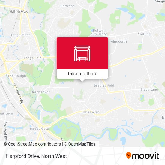 Harpford Drive map