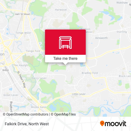 Falkirk Drive map