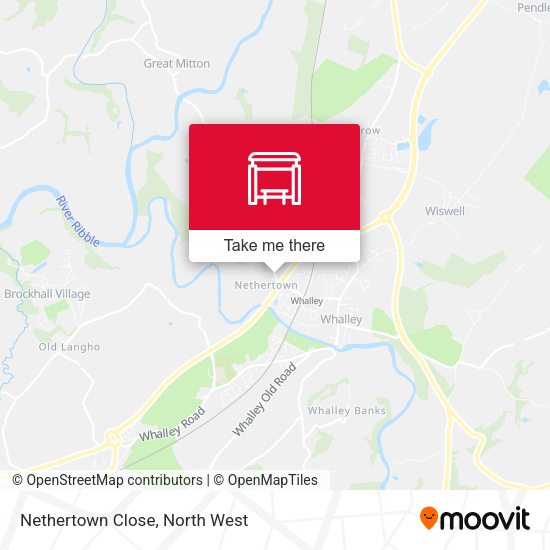 Nethertown Close map