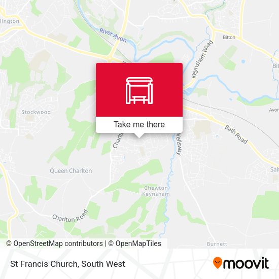 St Francis Church map