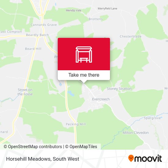 Horsehill Meadows map