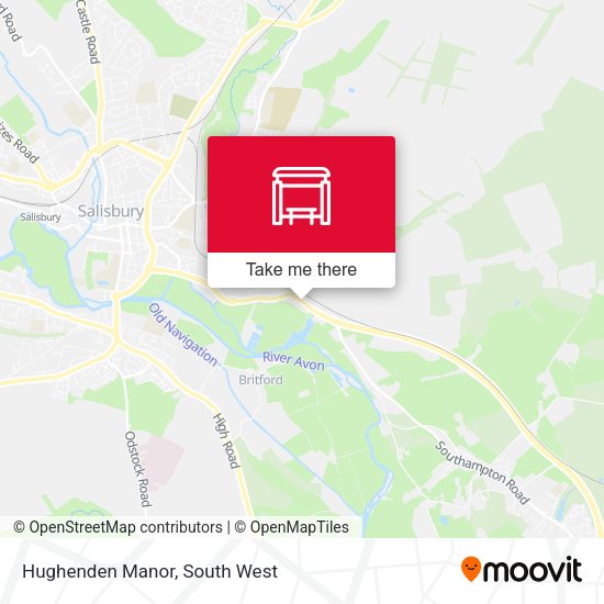 Hughenden Manor map