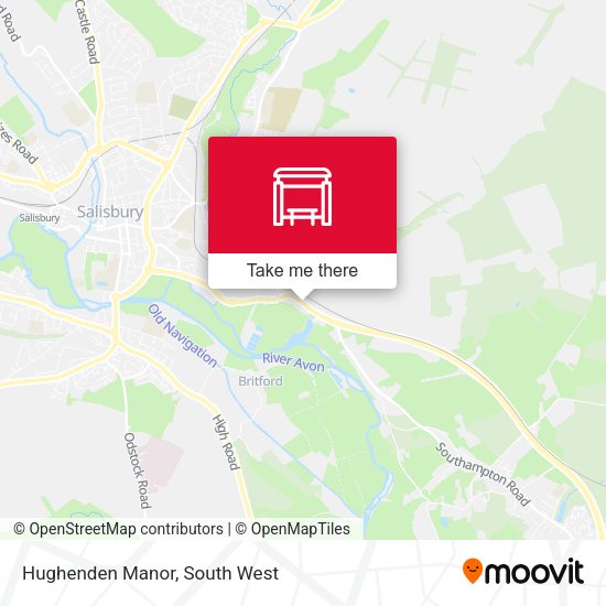Hughenden Manor map