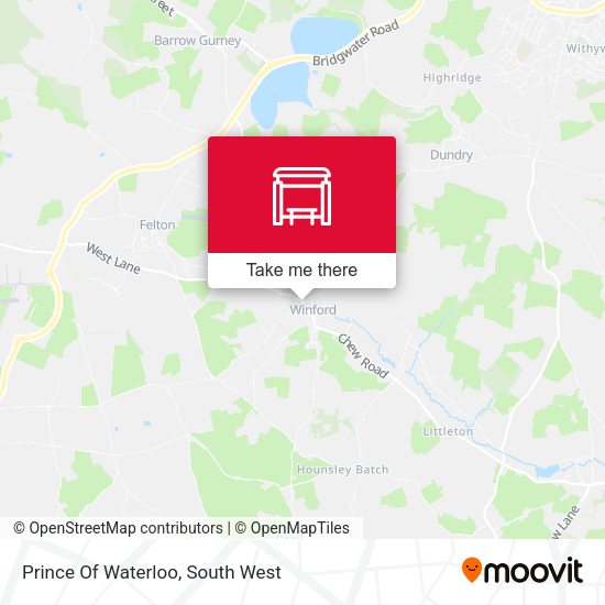 Prince Of Waterloo map