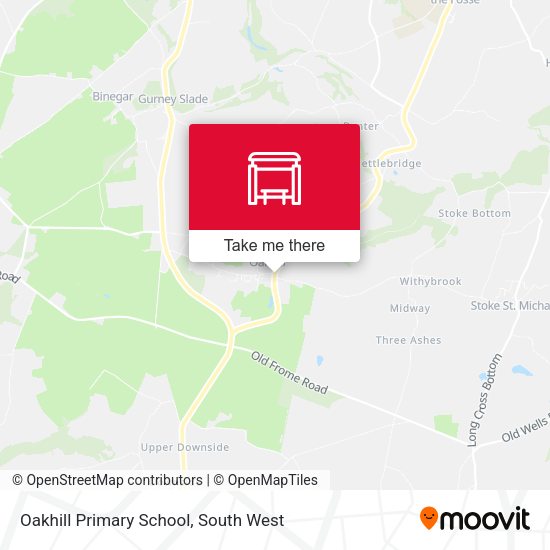 Oakhill Primary School map