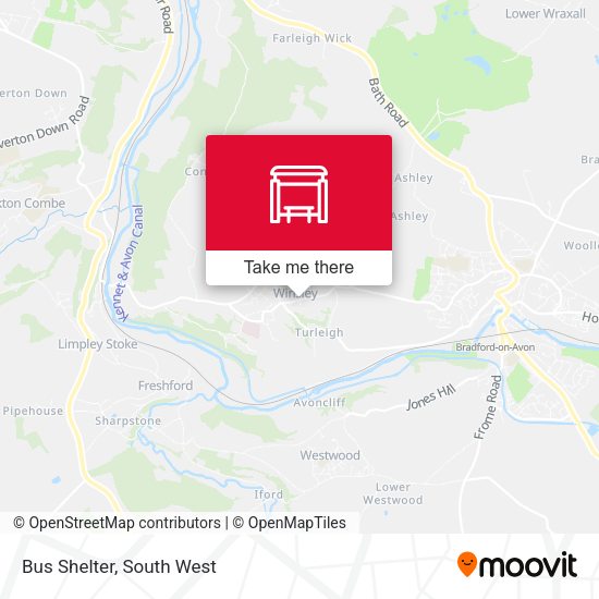 Bus Shelter map