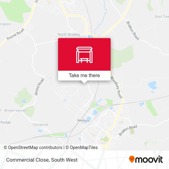 Commercial Close map